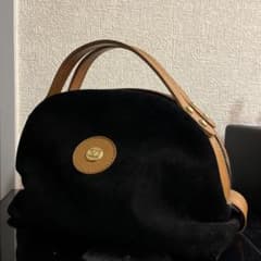 Valentino Garavani ミニボストン/ハーフムーンバッグ80年代のサムネイル