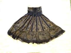 フレアスカート フェアリーグランジ バレエコア ダークコア