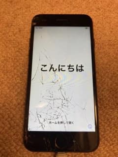 **ジャンク品**iPhone 7 Black 128 GB SIMフリーのサムネイル