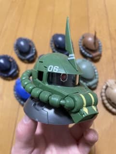 超お得】機動戦士ガンダムEXCEED MODEL ZAKU HEADガシャポン - メルカリ
