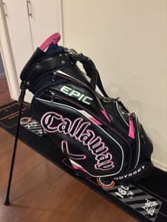 Callaway Epic キャディバッグ ネイビー/ピンク - メルカリ