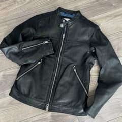 monkey time 本革 シングルライダースのサムネイル