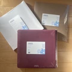 クリエイティブメモリーズ　12インチ白台紙&カバー 2セット 新品】ボイゼンベリー 12インチアルバムカバー 白台紙 台紙カバー 3点