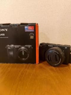 SONY α6400 パワーズームレンズキット 本体　★ショット数1029！★のサムネイル
