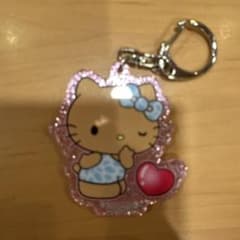 ハローキティ アクリルキーホルダー ラメ入りのサムネイル