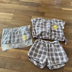 くまのプーさん　キッズ　セットアップのサムネイル