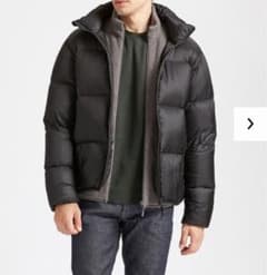 UNIQLO ウルトラライトダウンボリュームジャケット XL 黒のサムネイル