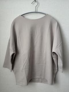 【Aletta vita】 七分袖 カットソー ベージュのサムネイル