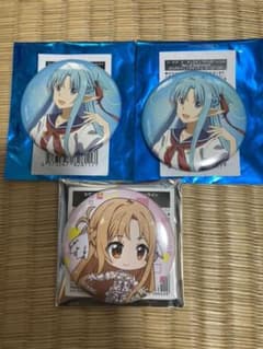 ソードアートオンライン  オフィシャルストア　缶バッジ　アスナのサムネイル