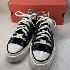 海外限定】コンバース チャックテイラー ct70 黒 ローカット 24bm