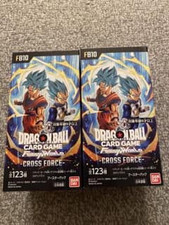 ドラゴンボールカードゲーム フュージョンワールド FB10 2BOX - メルカリ