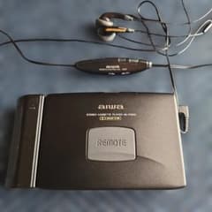 aiwa HS-PX810 カセットプレーヤー 本体 リモコン付き - メルカリ