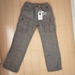 新品 ミキハウス ダブルB ツイード カーゴパンツ 120cm 長ズボン 男の子のサムネイル