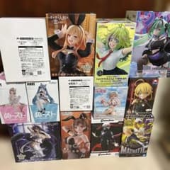④プライズ)着せ恋、ヒロアカ、宇崎ちゃん等美少女フィギュア13点