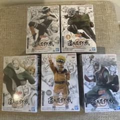 フィギュアまとめ売り　ナルト　造形忍界大戦　ナルト　自来也　綱手　カカシ　リー NARUTO ナルト 造形忍界大戦 フィギュア リー 綱手 カカシ 自来也