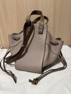 LOEWE ロエベ ハンモック ドローストリング スモール SAND/MIN - メルカリ