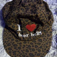 レオパード柄 キャップ I love beer bellyのサムネイル