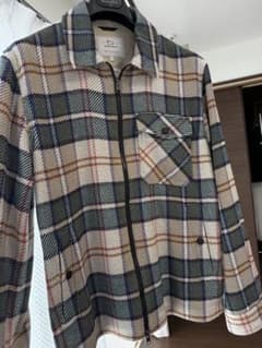 WOOLRICH ARCHIVE チェック柄 ジップアップジャケット L - メルカリ