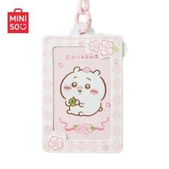 MINISO 中国限定 ちいかわ 桜の季節 ちいかわ パスケースのサムネイル