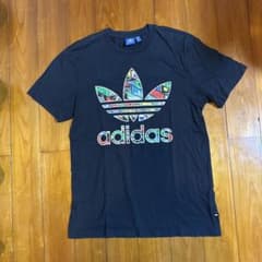 adidas トレフォイルロゴ Tシャツ ブラック Mサイズのサムネイル
