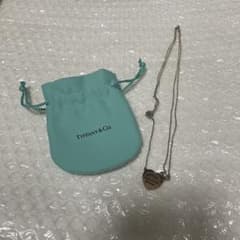 訳ありTiffany&Co. リターントゥハートピンクローズゴールドネックレス