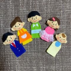 指人形　おはなしゆびさん　ハンドメイドのサムネイル