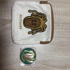 こびとづかん バイブスマダラ ポーチ 缶バッジ セットのサムネイル