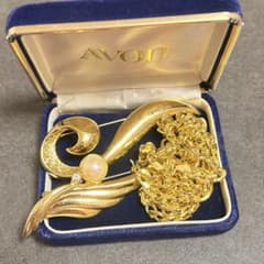 遺品整理 アクセサリー まとめ売り 金 ゴールド ブローチ ネックレス