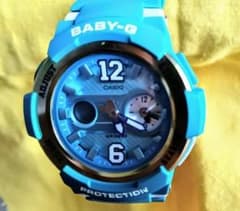 カシオのBaby-G BGA-210-2BJF 鮮やかなブル－（又は青緑色）