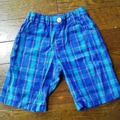 ジャンクストアー チェックハーフパンツ 100センチのサムネイル