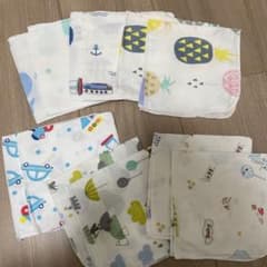 ガーゼハンカチ　まとめ売りのサムネイル