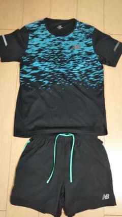 ニューバランス HANZO ランニングTシャツ ランニングパンツ Sのサムネイル