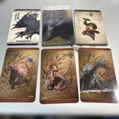 モンハン酒場 第3弾オーダー特典 トレーディングカード 全6点