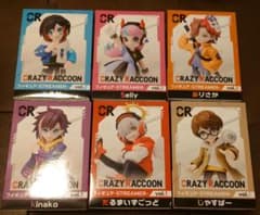 CRAZYRACCOON 피규어 gigo 한정 6 종류