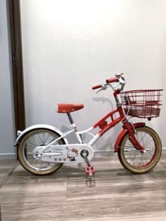 子ども用自転車 16インチ ハローキティ あさひ - メルカリ