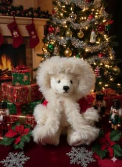 希少】Steiffテディベア2001年アジア地区1500体限定アジアンサンタ