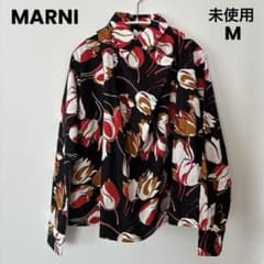 MARNI マルニ　長袖シャツ　ブラウス　チューリップ柄　ポルトガル製M 未使用 MARNI マルニ 長袖シャツ ブラウス チューリップ柄 ポルトガル製M 未