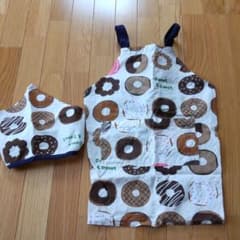 子供用　エプロン、三角巾セットのサムネイル
