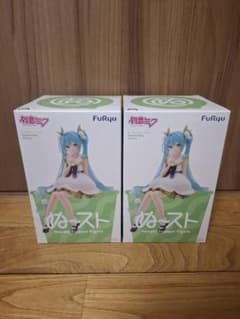 하츠네 미쿠 피규어 ぬどる 스토퍼 스즈란 2체
