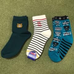 靴下　3足セット　19〜21cmのサムネイル