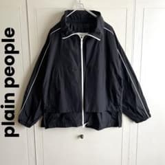 plain people サイドライン ナイロンジャケット - メルカリ