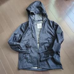 モンクレール MONCLER ジャケット ジャンパー ブラック フード ロゴのサムネイル