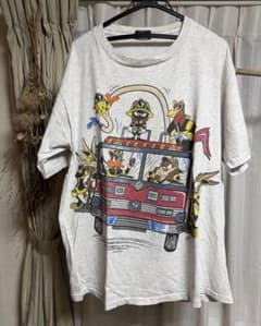 【90s USA製 テューンズ 両面プリント Tシャツ XL ヴィンテージ】のサムネイル