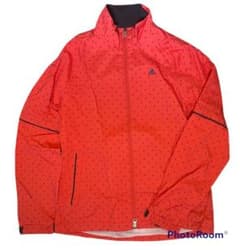 ⭐︎試着のみ⭐︎adidas レインウェア M 収納ポーチ付のサムネイル