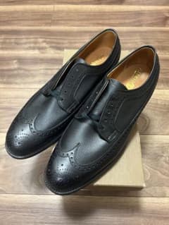 新品 旧ロゴ オールデン 679 グレインレザー LWB US10B ブラック 