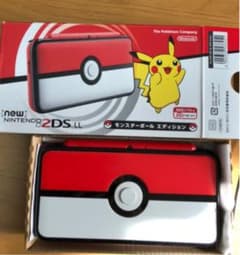 《ジャンク》ニンテンドー2DSLL モンスターボールのサムネイル