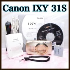 ✨CANON IXY 31S✨デジカメ コンデジ 動作OK ゴールド - メルカリ