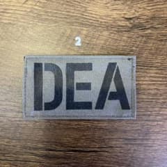 【500D実物RG生地】DEA パッチ｜シルクスクリーン ハンドメイド②のサムネイル