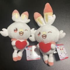 ポケピース　ぬいぐるみ　Mellow Heart ヒバニー 同種2点セット