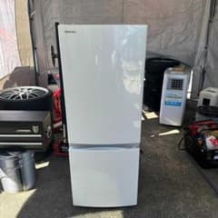 美品】東芝 GRP15BS(W) 2ドア冷蔵庫 自動霜取りモデル - メルカリ